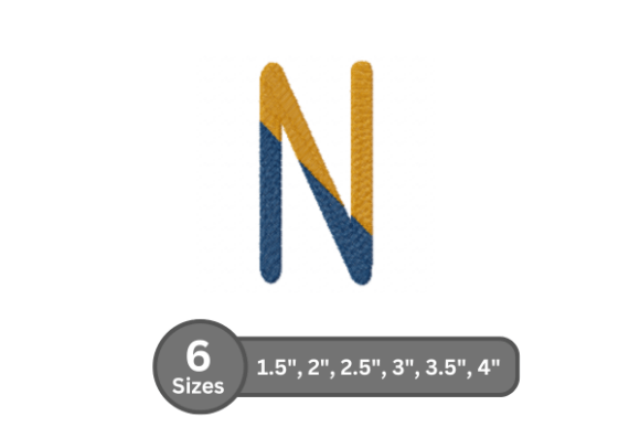 Chalk Split Alphabet -N: Achieving Professional Fill Stitch Results