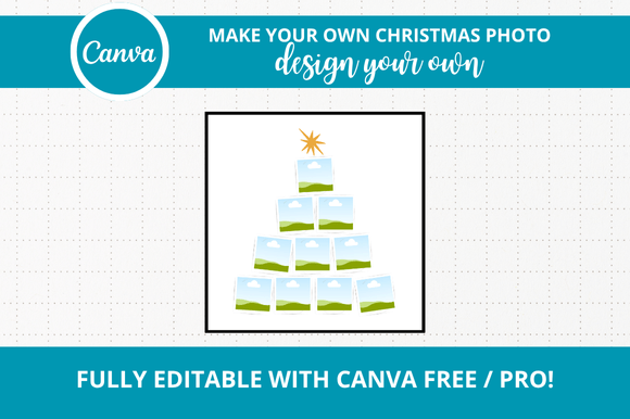 Create Stunning Christmas Memories with a Photo Collage Mockup