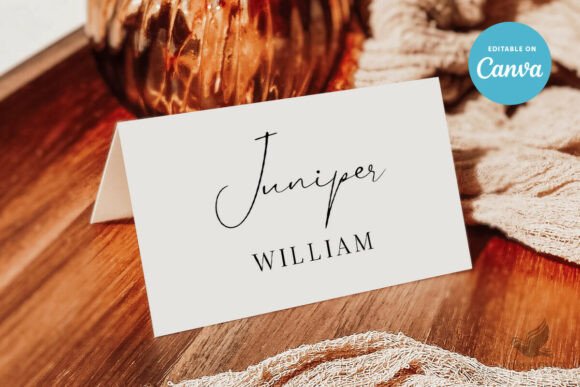 Designing Your Reception Seating with an Editable Wedding Place Card Template