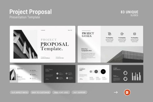 Elevating Your Pitch with the Project Proposal PowerPoint Template