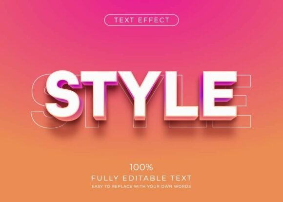 Evaluating the Modern Text Effect Editable Font Style for Professional Design