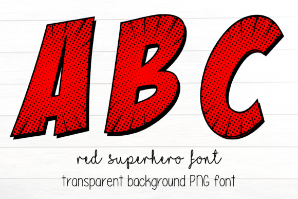 Evaluating the Red Superhero Alphabet PNG Letter Font for Creative Projects