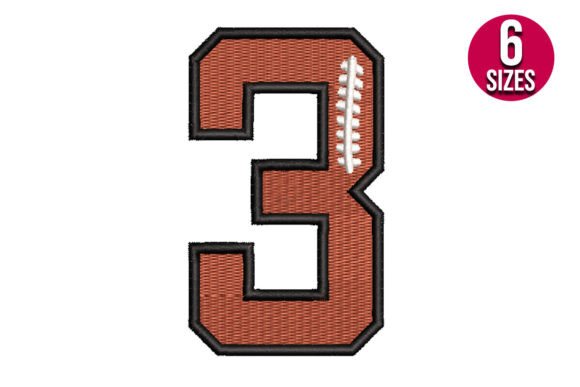 Football Font Alphabet Number Three 3: Creative Uses