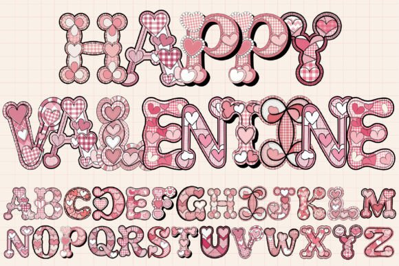 Happy Valentine Font Bundle for Creative Projects