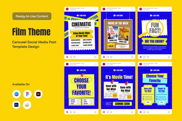 Mastering Visual Narratives: A Guide to the Film Storytelling Social Carousel