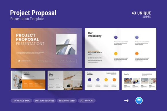 Project Proposal Keynote Template: Elevate Your Pitch