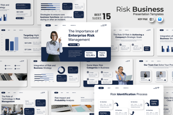 Risk Business - Keynote Template: A Designer’s Tool for Impactful Presentations
