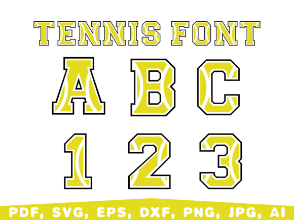 Tennis Font Svg and Tennis Alphabet: A Practical Guide for Creators